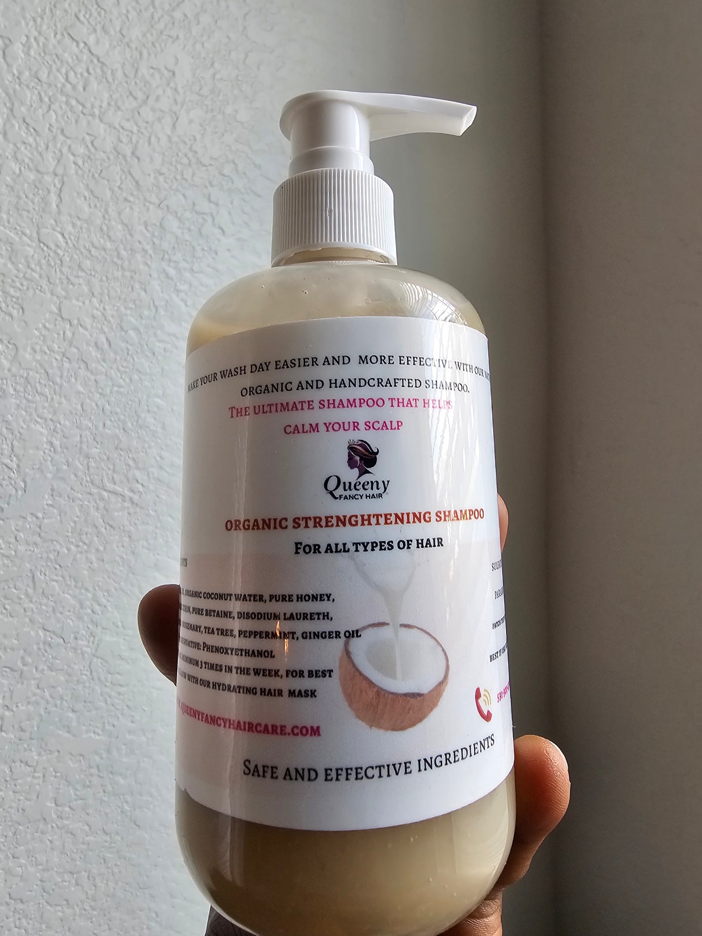 ORGANIC STRENGHNING SHAMPOO and CONDITIONER