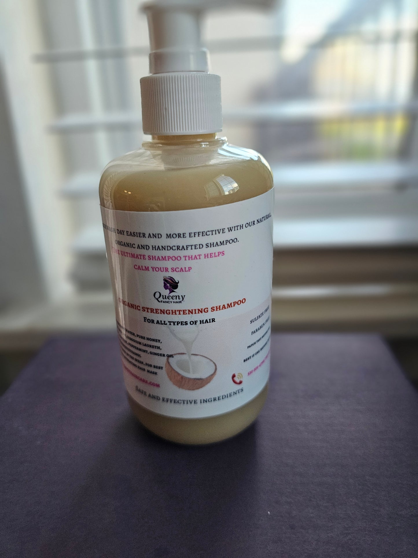 ORGANIC STRENGHNING SHAMPOO and CONDITIONER